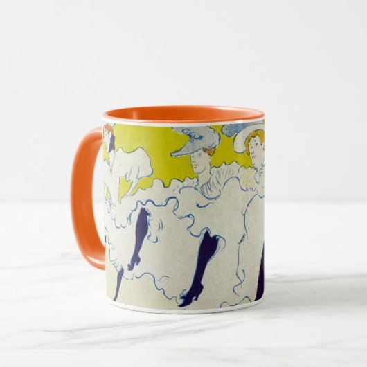 Mug La Troupe de Mlle Eglantine par Toulouse Lautrec (Devant gauche)
