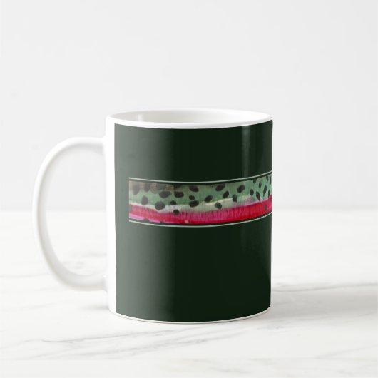 Mug La truite arc-en-ciel de la peau (Gauche)