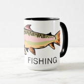 Mug La truite mouchetée (Devant droit)