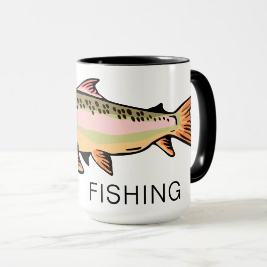 Mug La truite mouchetée (Devant droit)