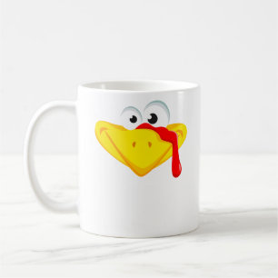 Mug La Turquie font face au jour drôle de thanksgivin