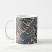 Mug La Turquie sauvage plumes II Design Abstrait de la (Gauche)