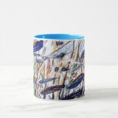 Mug La turquoise de PMACarlson fait varier le pas de (Centre)