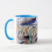 Mug La turquoise de PMACarlson fait varier le pas de (Gauche)