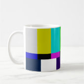 Mug La TV barre l'essai de couleur (Gauche)