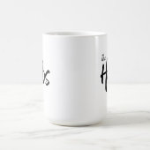 Mug La typographie du mari ou du marié drôle des Hubs (Centre)