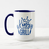 Mug La typographie du roi des grillades (Gauche)