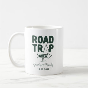 Mug La typographie du voyage en famille d'été Keepsaké
