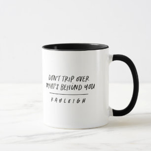 Mug La typographie moderne ne s'inquiète pas citer noi