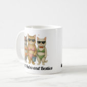 Mug La vache des Highlands soit le problème dans son e (Devant gauche)