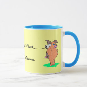 Mug La vache sainte, des "amis restent en contact "