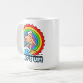 Mug La vague de surf est à son maximum (Devant gauche)