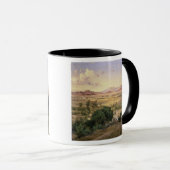 Mug La vallée du Mexique du bas Ridge de Tacubay (Devant droit)