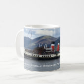 Mug La vapeur Waverley Paddle au large de l'Écosse (Devant gauche)