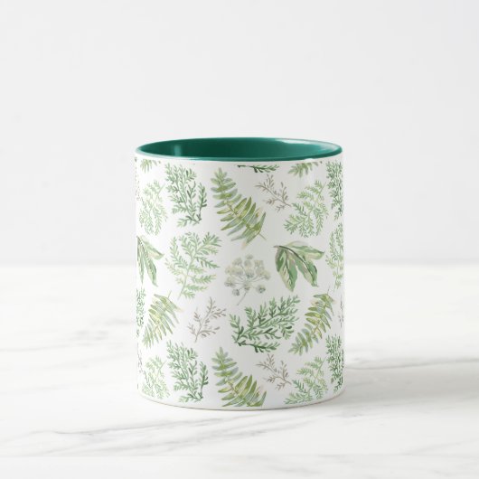 Mug La verdure de forêt modèlent (Centre)