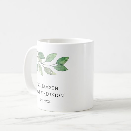 Mug La verdure de la Réunion familiale (Devant gauche)