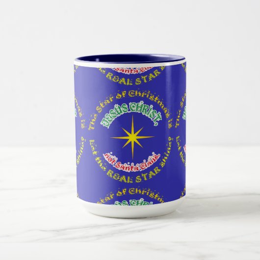 Mug La véritable étoile de Noël (Centre)
