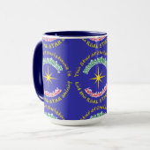 Mug La véritable étoile de Noël (Devant gauche)