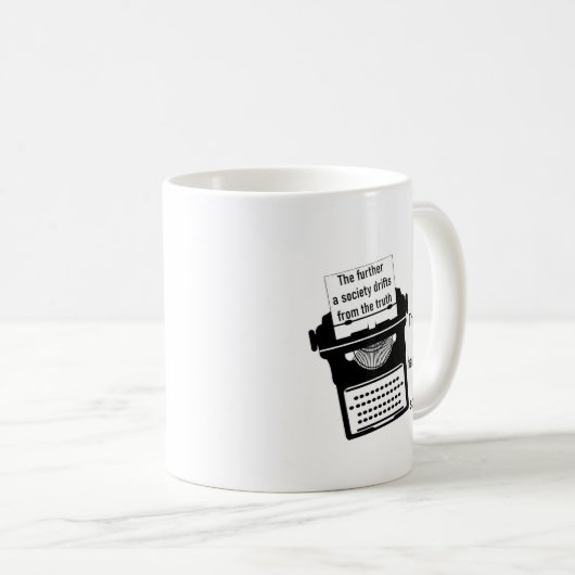 Mug La vérité compte (Devant droit)