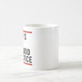 Mug La Vérité Est Le Sang De La Justice (Centre)