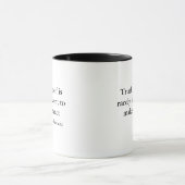 Mug La vérité n'est pas assez (Centre)