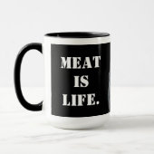Mug La viande, c'est la bouillie (Gauche)
