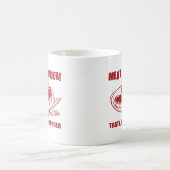 Mug La viande est meurtre (Centre)