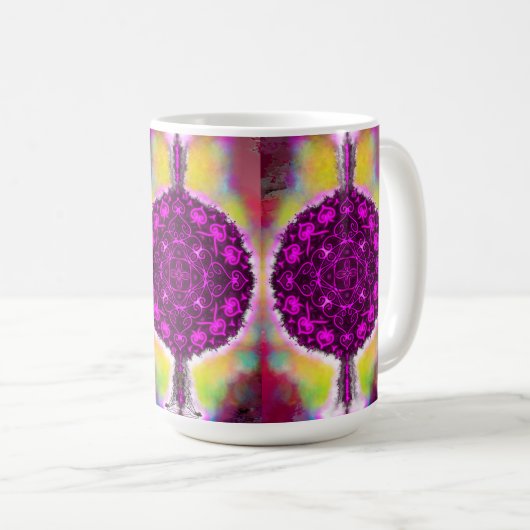 Mug La vibration de la lumière (Devant droit)