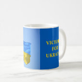 Mug La victoire au drapeau de l'Ukraine reste forte (Devant droit)