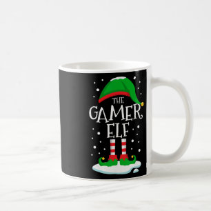 Mug La vidéo de Noël de l'elfe joueur pour la famille