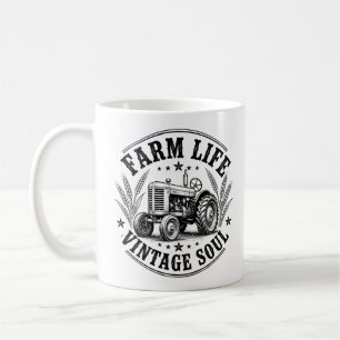 Mug La vie à la ferme – Âme vintage Vie rustique à l