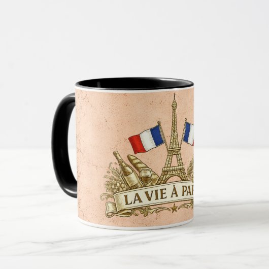 Mug La vie à Paris (Devant gauche)