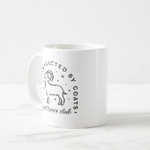 Mug La vie agricole des amoureux de chèvre cite esthét (Devant gauche)