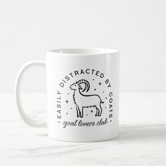 Mug La vie agricole des amoureux de chèvre cite esthét (Gauche)