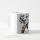 Mug La Vie Aime Le Téméraire (Devant gauche)