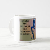 Mug La vie aiment un film (Devant gauche)