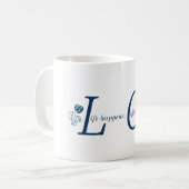 Mug La vie arrive Café aide (Devant gauche)