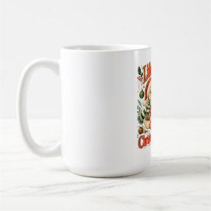 Mug La vie arrive, la musique de Noël aide