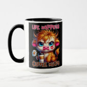 Mug La vie arrive, le café aide (Gauche)