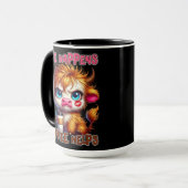 Mug La vie arrive, le café aide (Devant gauche)