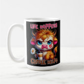 Mug La vie arrive, le café aide (Gauche)