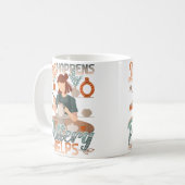 Mug La vie arrive Poterie aide argile céramique poteri (Devant gauche)
