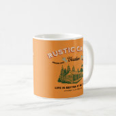 Mug La vie Cabine rustique est meilleure chez le Cabin (Devant droit)