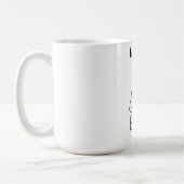 Mug La vie, c'est l'équilibre de l'inspiration de moti (Gauche)