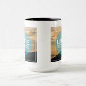 Mug La vie commence (Centre)