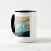Mug La vie commence (Devant gauche)