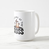Mug La vie commence à la Croix (Devant droit)