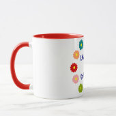 Mug La vie commence à la retraite (Gauche)