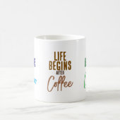 Mug La vie commence après (Centre)