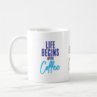 Mug La vie commence après